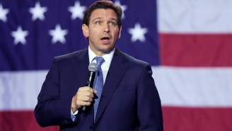 Ol’ Pudding Fingers Ron DeSantis Actually Uttered ‘The Proof Is In The Pudding,’ And People Are Going Bananas