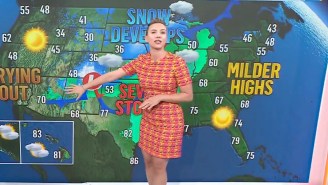 Scarlett Johansson Made A Netflix And Chill Joke During A Weather Report With Al Roker