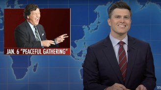‘SNL’ Weekend Update Torched Tucker Carlson For Pretending The Jan. 6 Riot Was ‘Peaceful’