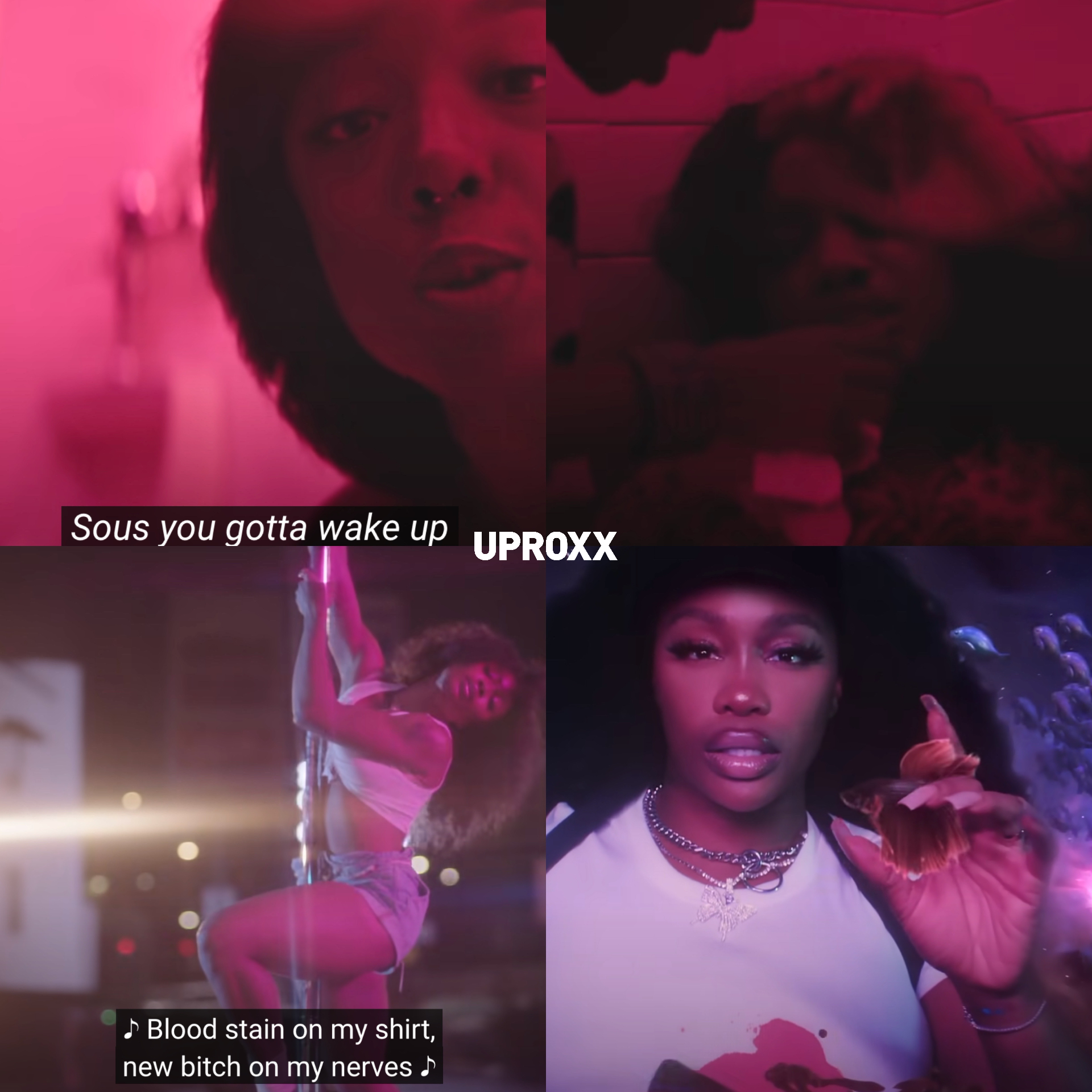 sza broken clocks and shirt video