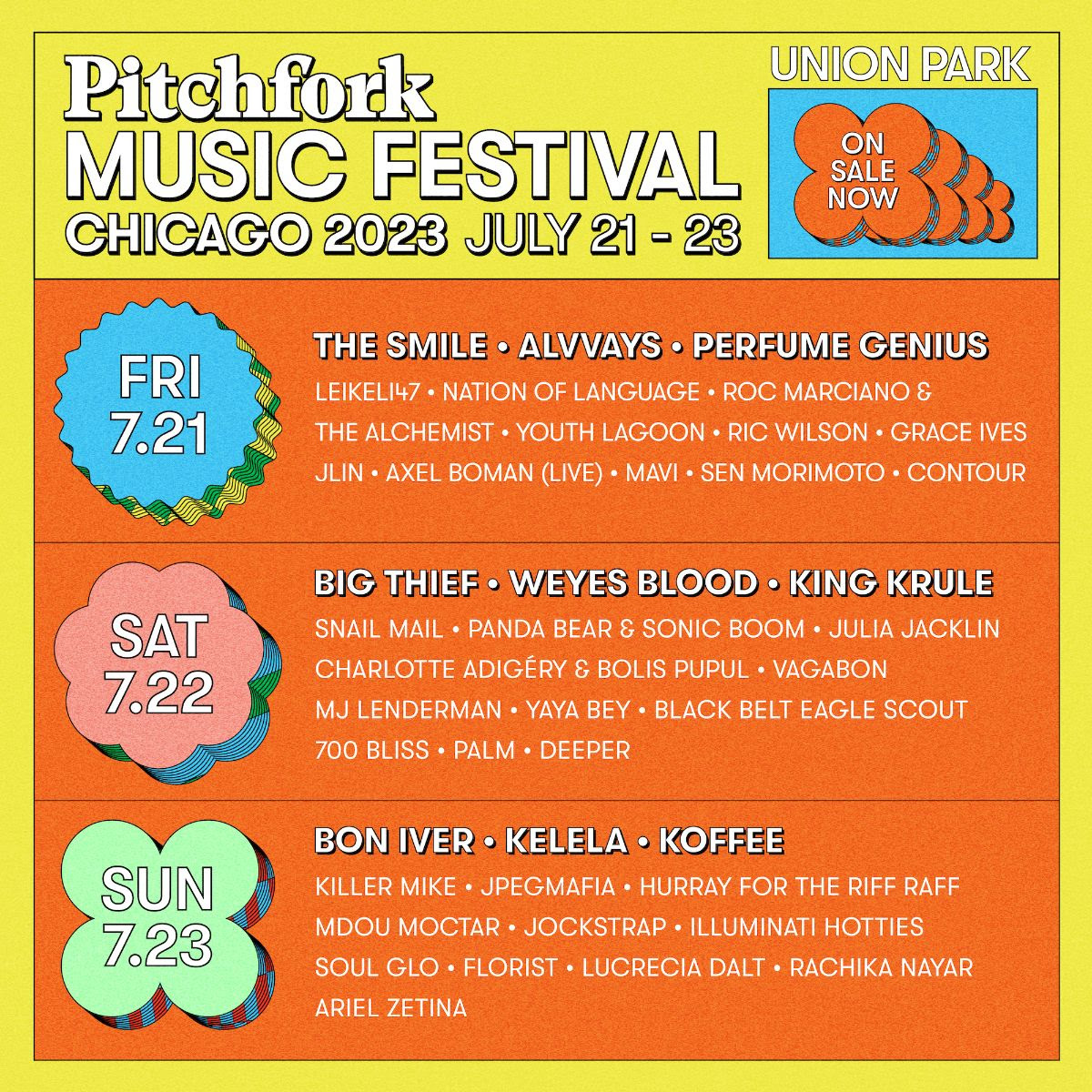 Pitchfork Music Festival 2023