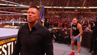 George Kittle Showed Up At WrestleMania 39 To Help Pat McAfee Beat The Miz