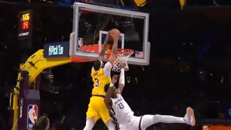 Anthony Davis Went Up And Over Jaren Jackson Jr. For One Of The Nastiest Dunks Of The Playoffs