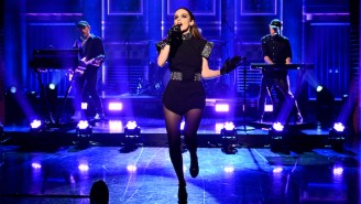 Chvrches Gave A Cathartic Performance Of ‘Over’ On ‘The Tonight Show’
