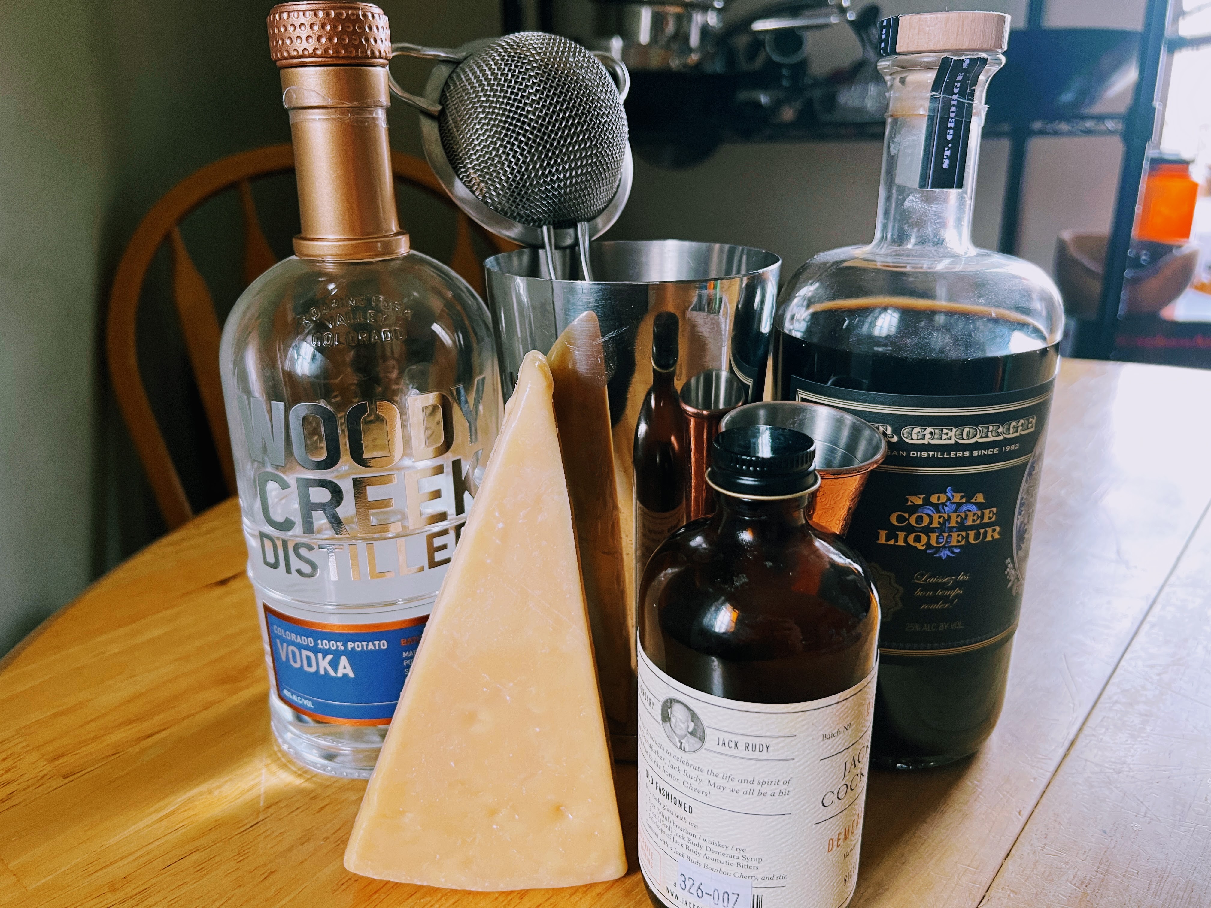 Parmesan Espresso Martini