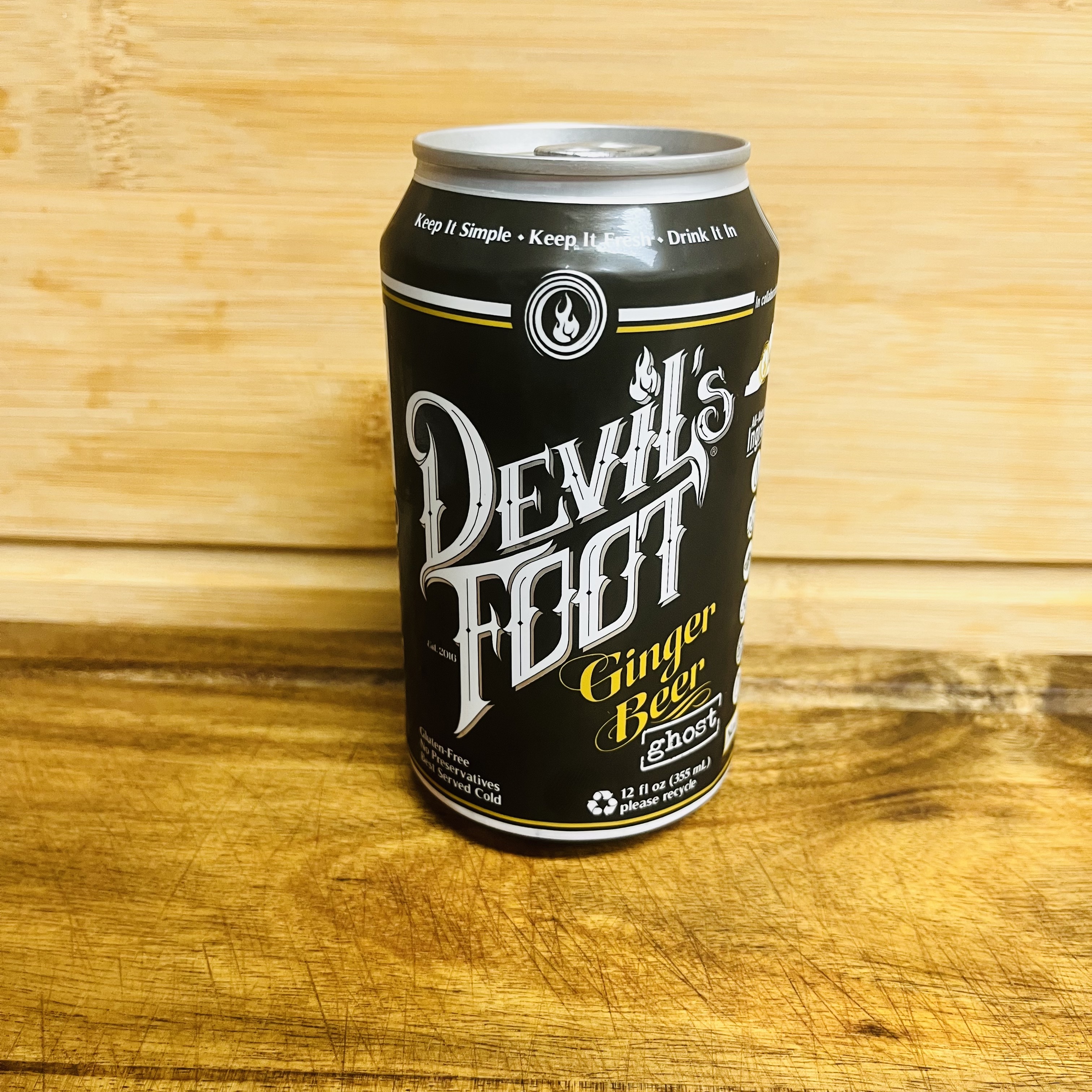 Ghost Ginger Beer - Case of 24  Devil's Foot Beverage Company Online Store