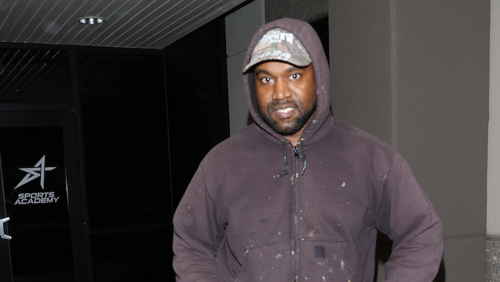 Kanye West Seen Wearing T-Shirt Of Alleged Neo-Nazi Musician