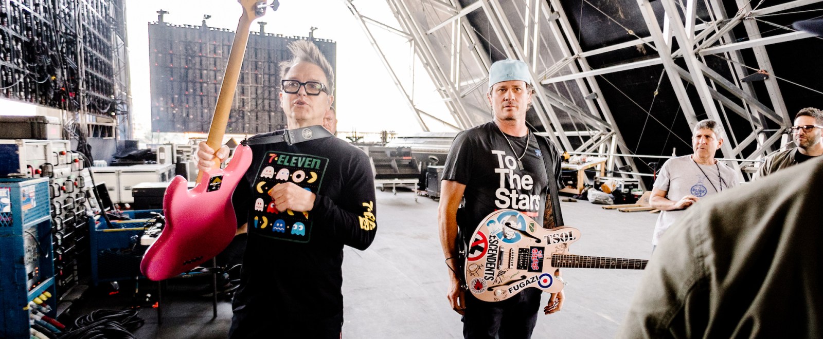 Mark Hoppus Tom DeLonge Blink-182 Coachella 2023