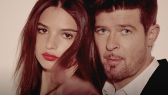 Emily Ratajkowski’s ‘Blurred Lines’ Video Exit After Robin Thicke Allegedly Groped Her Caused A Set ‘Scramble’