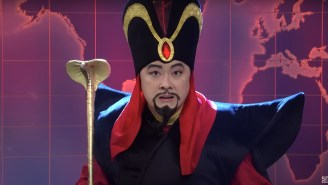 ‘Aladdin’ Villain Jafar Taunted Ron DeSantis Over Getting Owned By Disney On ‘SNL’ Weekend Update