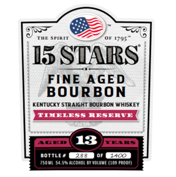 15 Stars 13 Years Bourbon