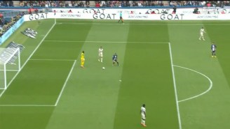 Kylian Mbappe Scored The Easiest Goal Of His Career After The Opposing Goalie Rolled The Ball To Him