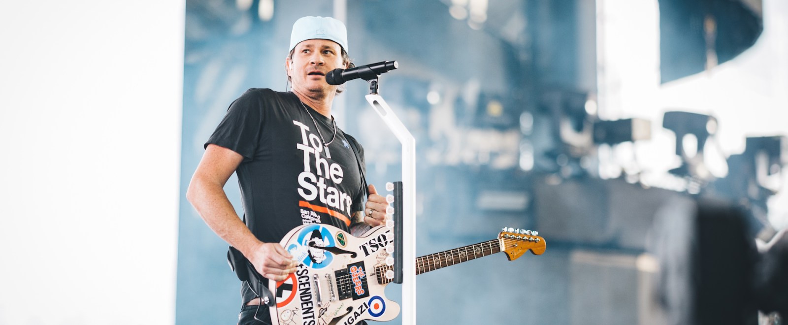 Tom DeLonge Blink-182 Coachella 2023