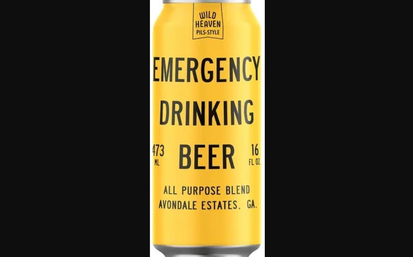 Wild Heaven Emergency Drinking Beer