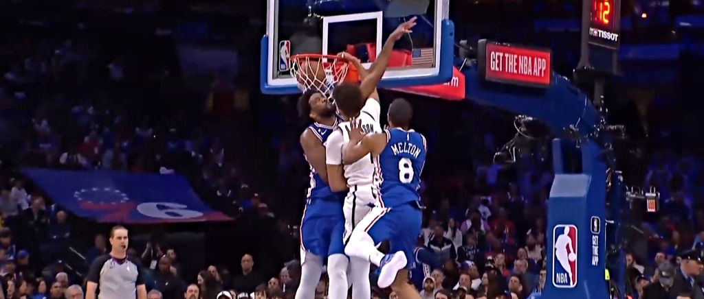 cam johnson dunk