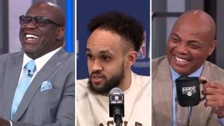 Charles Barkley And Shaq Compared Derrick White’s Hairline To Stephen A Smith, Which Stephen A Didn’t Appreciate