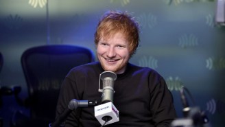 Ed Sheeran Attempted To Let His Inner Dog Out While He Served Them At Chicago’s Famous Weiner Circle, But He Was ‘Way Too Friendly’