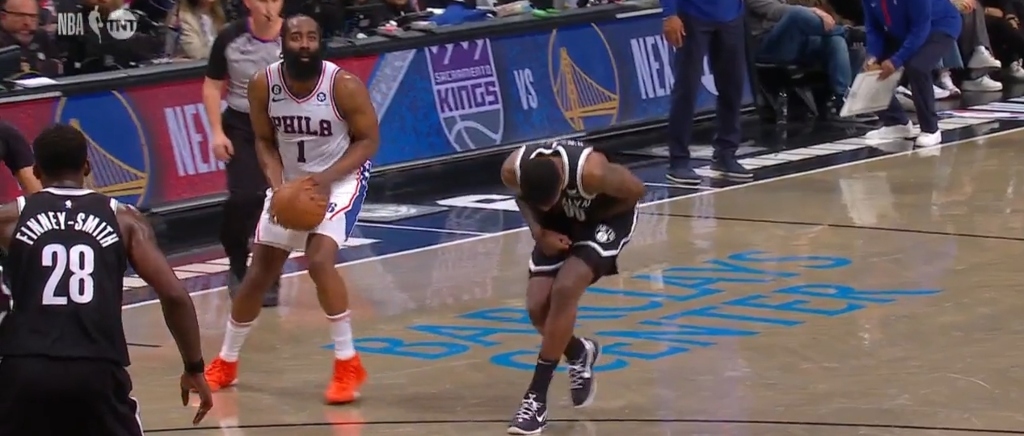 James Harden Got Ejected For Hitting Royce O'Neale In The Nuts