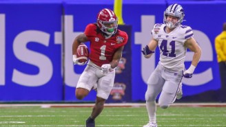 The Lions Made The First Shocking Pick Of The NFL Draft Taking Alabama RB Jahmyr Gibbs At No. 12