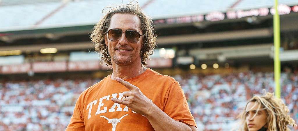 Matthew McConaughey orange suit