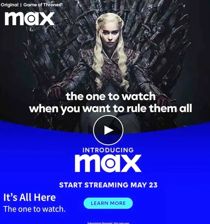 Game of Thrones Trolling Lord of the Rings Ad Max