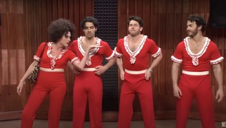 Molly Shannon Dusted Off Sally O’Malley So She Could Become The Jonas Brothers’ New Choreographer On ‘SNL’