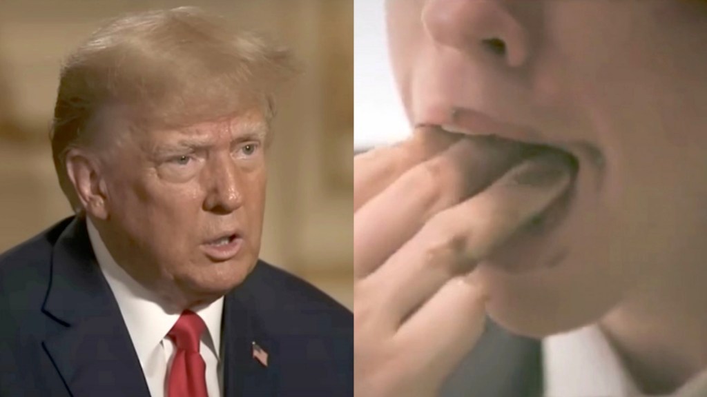 Trump Ad About Ron DeSantis' 'Pudding Fingers' Is So Gross
