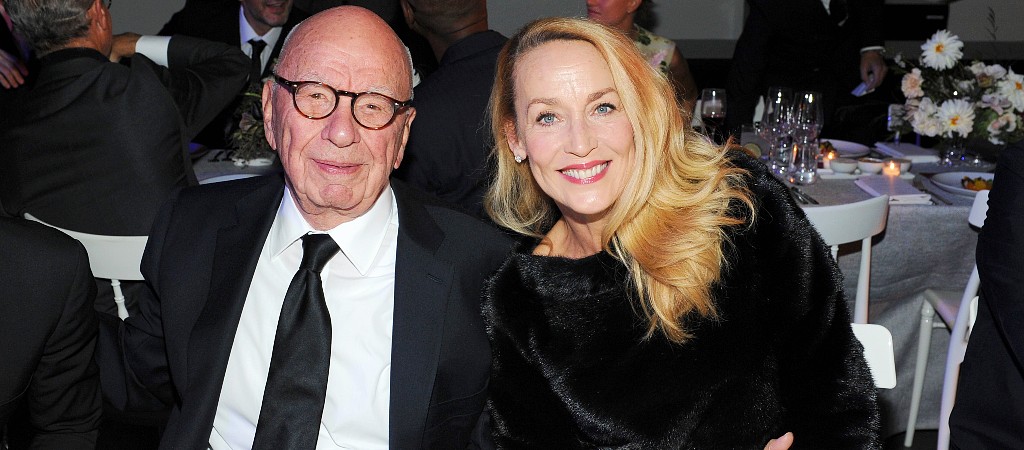 Rupert Murdoch Jerry Hall