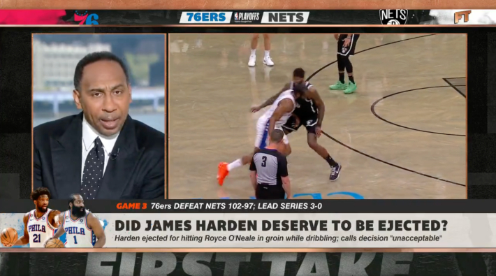 First take sale james harden