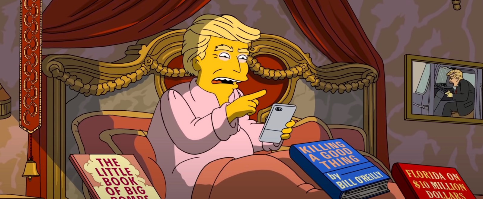 simpsons donald trump