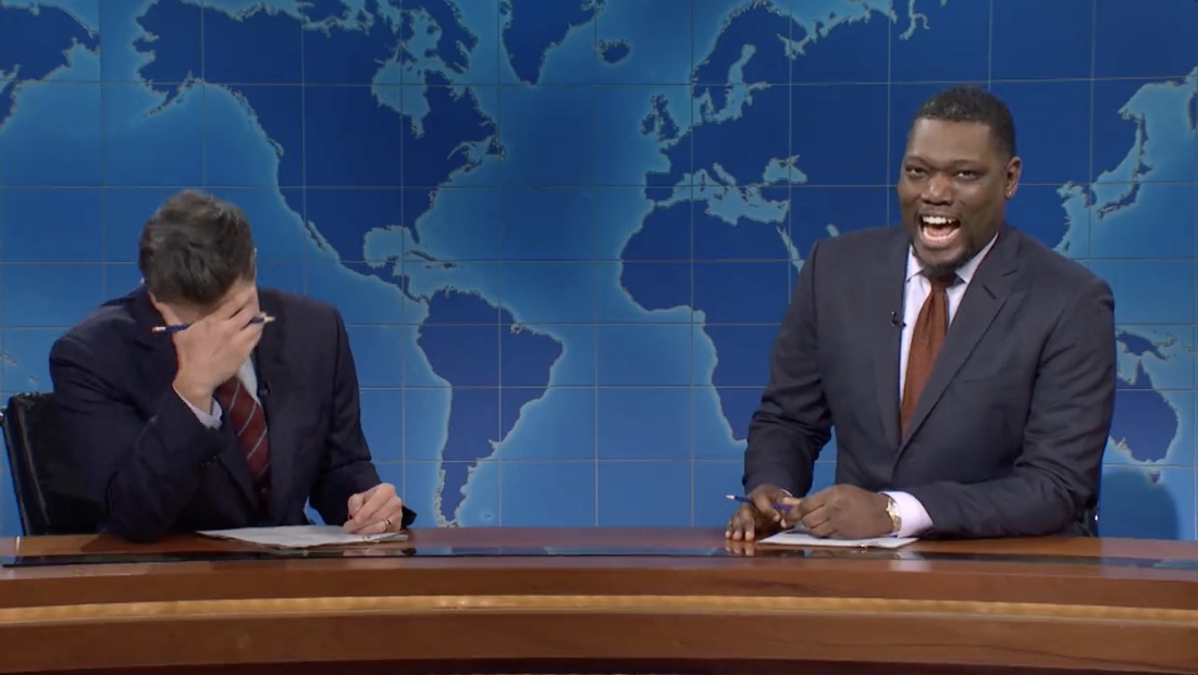 SNL Colin Jost Michael Che April Fool