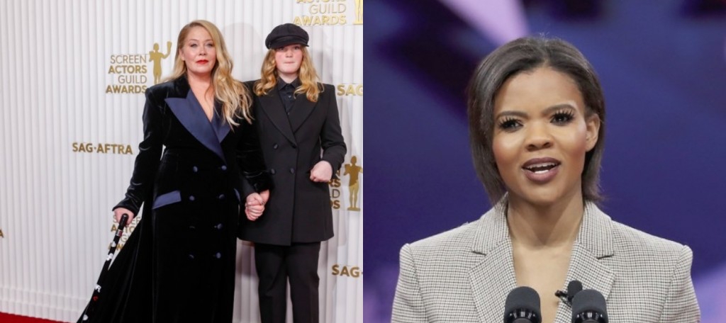 Christina applegate Candace owens