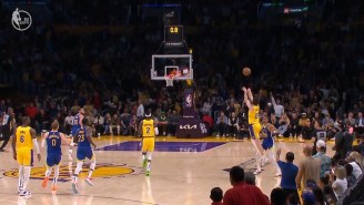 Austin Reaves Hit A Halfcourt Buzzer-Beater During Game 6 Of Lakers-Warriors
