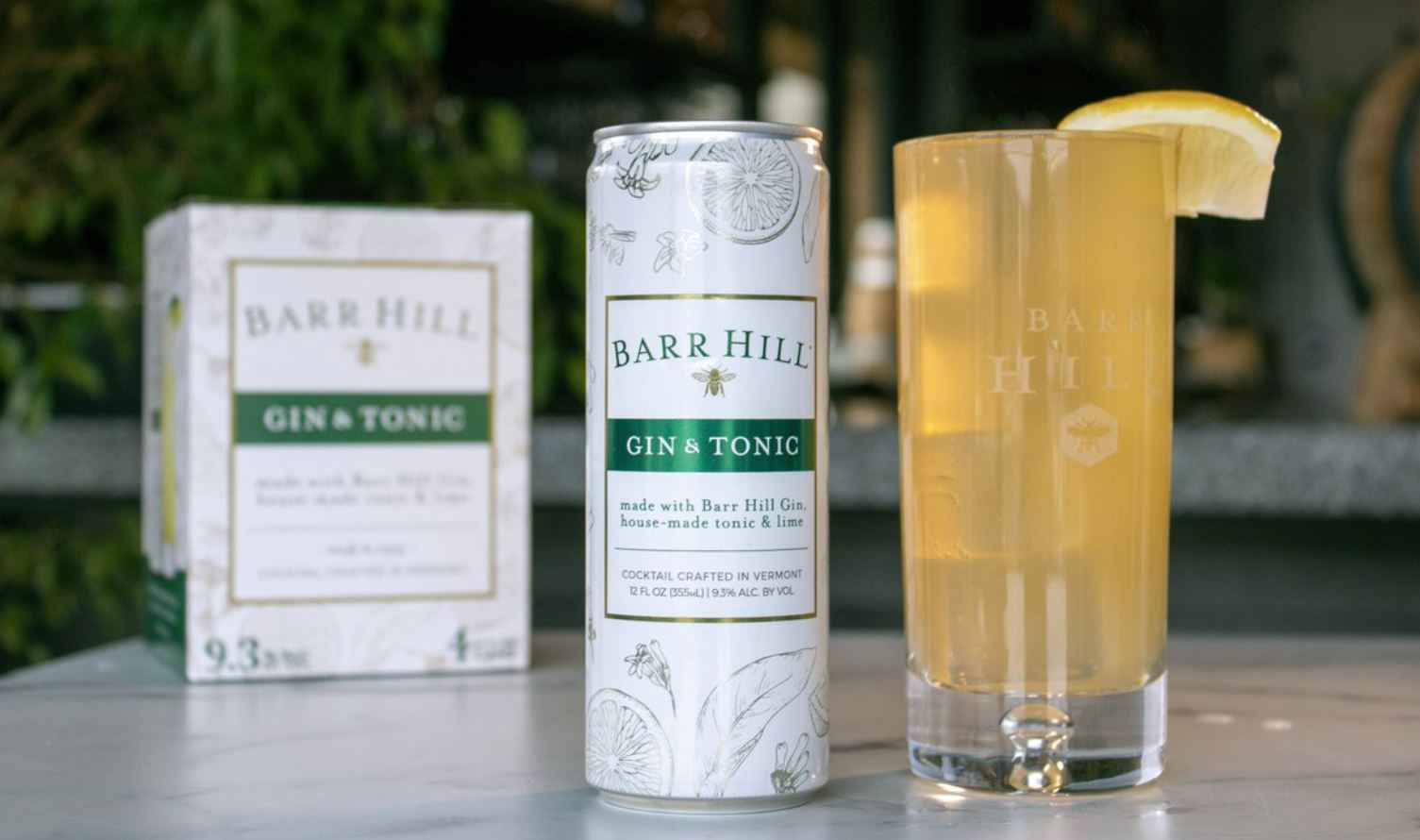 Barr Hill Canned Gin & Tonic