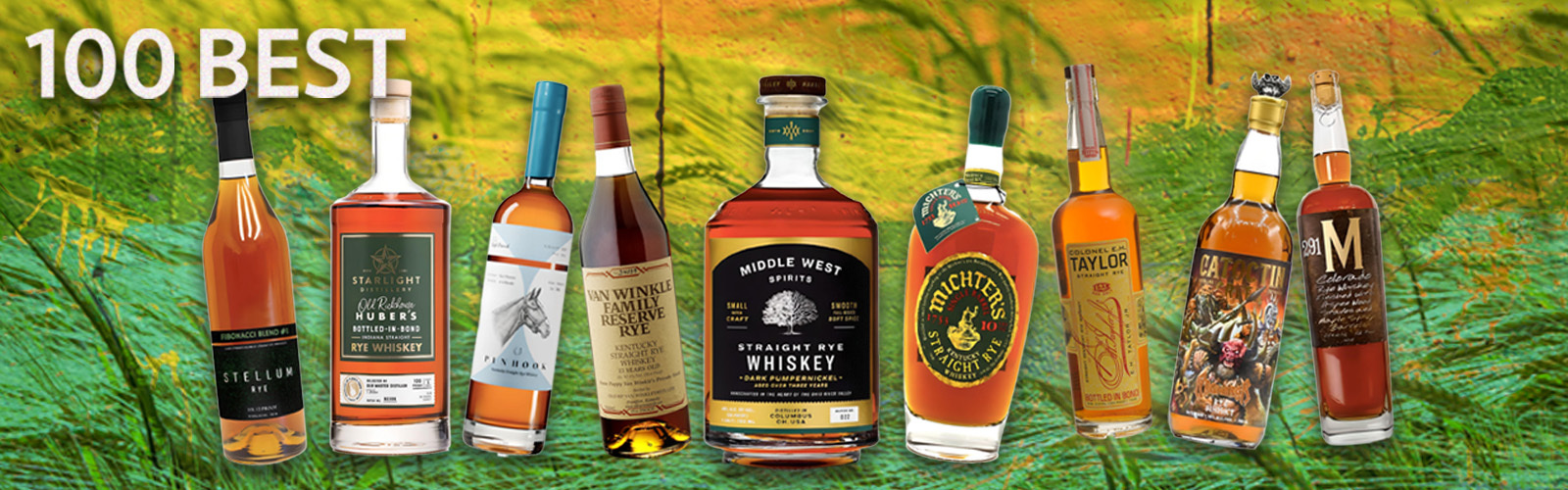 100 Best Rye Whiskeys