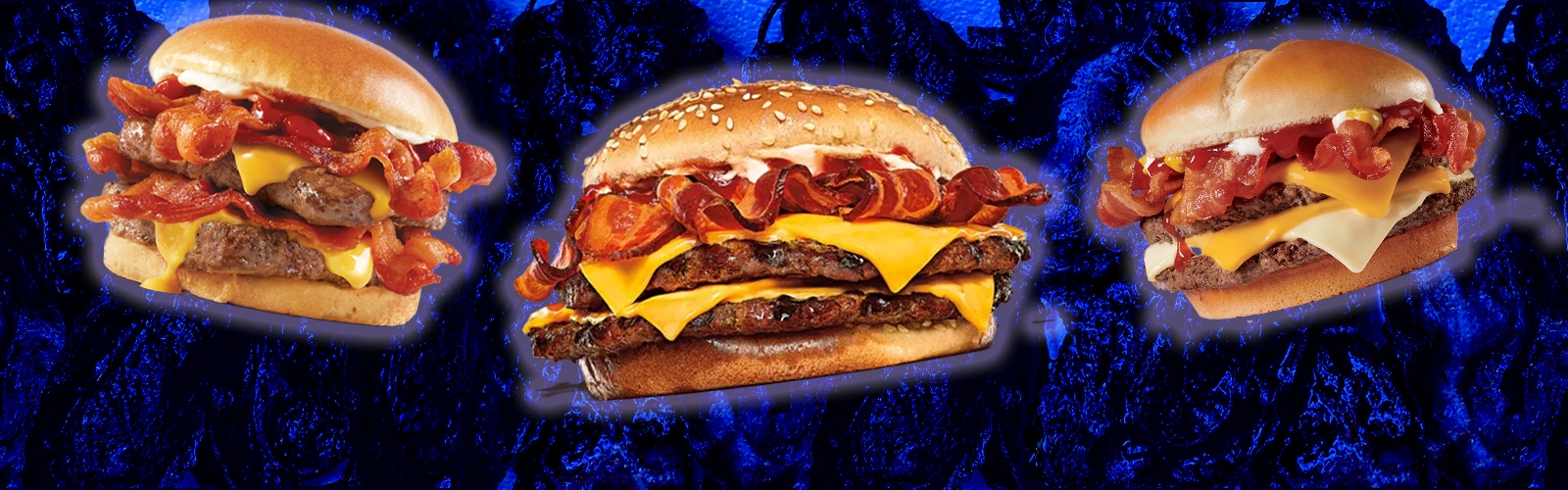 giant bacon burgers