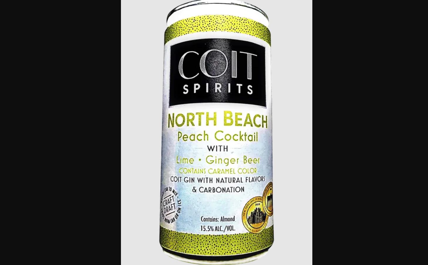 Coit Spirits North Beach Peach Cocktail