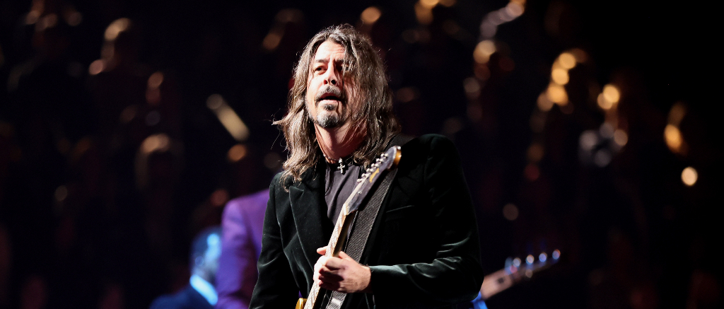 Dave Grohl Rock & Roll Hall Of Fame Ceremony 2022