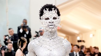 Lil Nas X’s Nearly Naked 2023 Met Gala Red Carpet Look Was A Glamorized Cross Between The Tin Man And X-Men’s Mystique