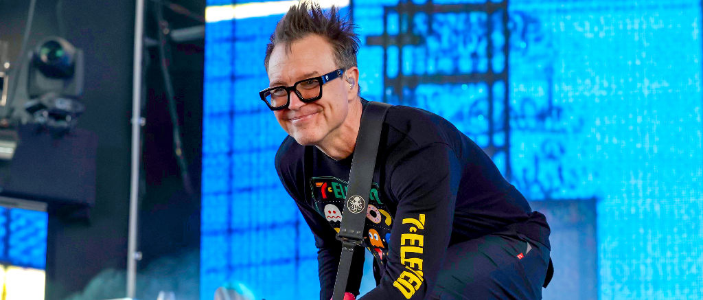 Mark Hoppus of Blink 182 Coachella 2023