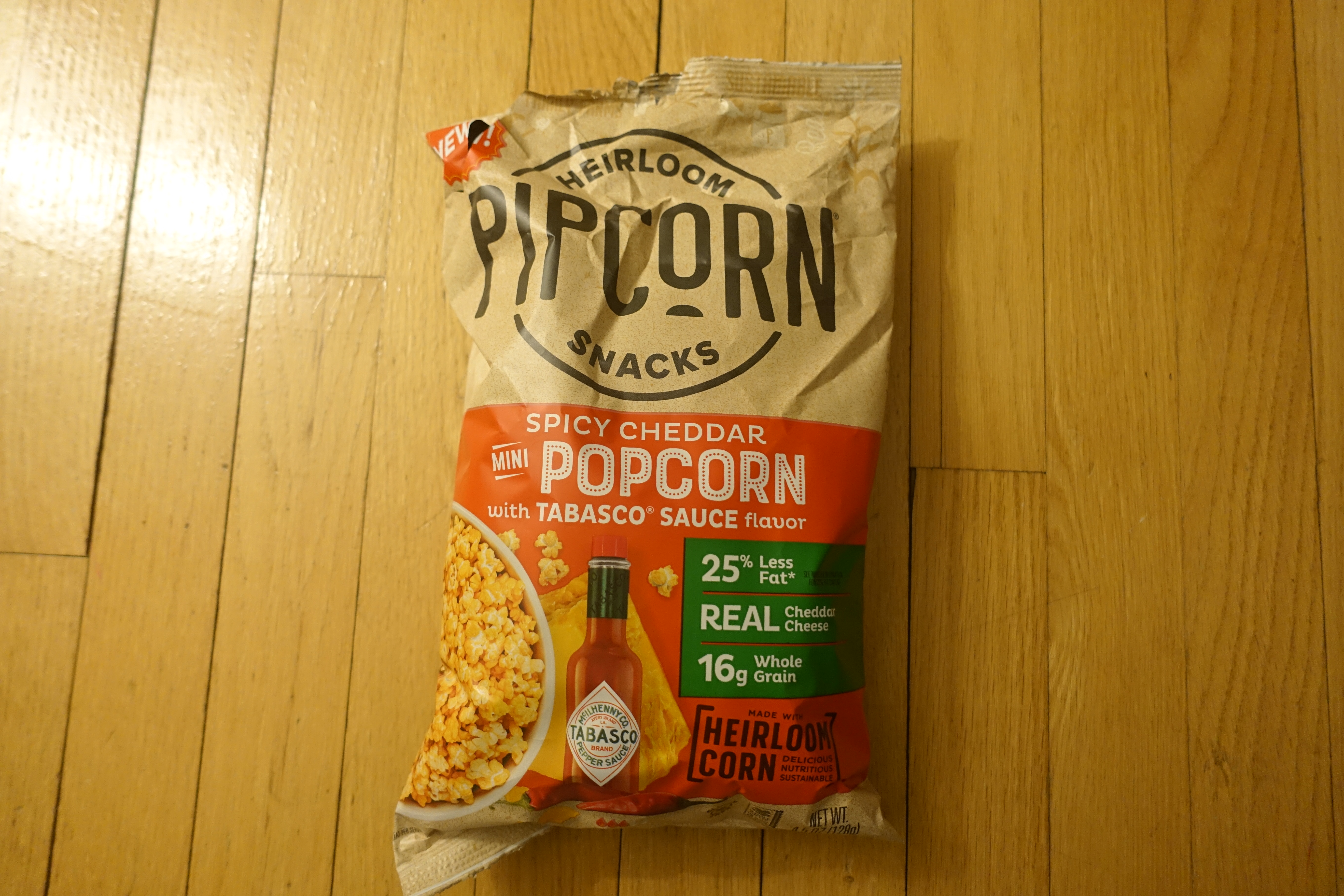 Pipcorn Cheese Tabasco