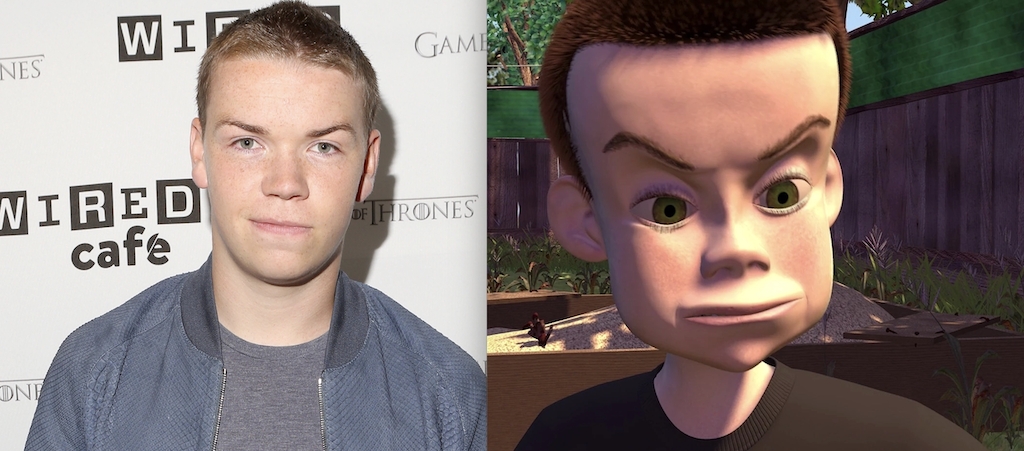 Will poulter sid deals from toy story