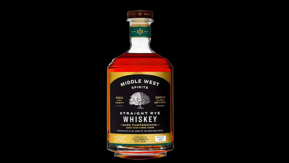 Middle West Spirits Straight Rye Whiskey Dark Pumpernickel