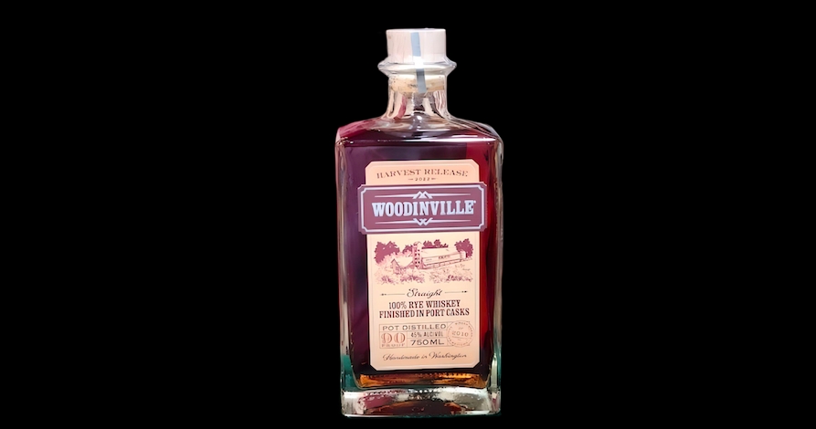 Woodinville Straight 100% Rye Whiskey Finished in Port Casks