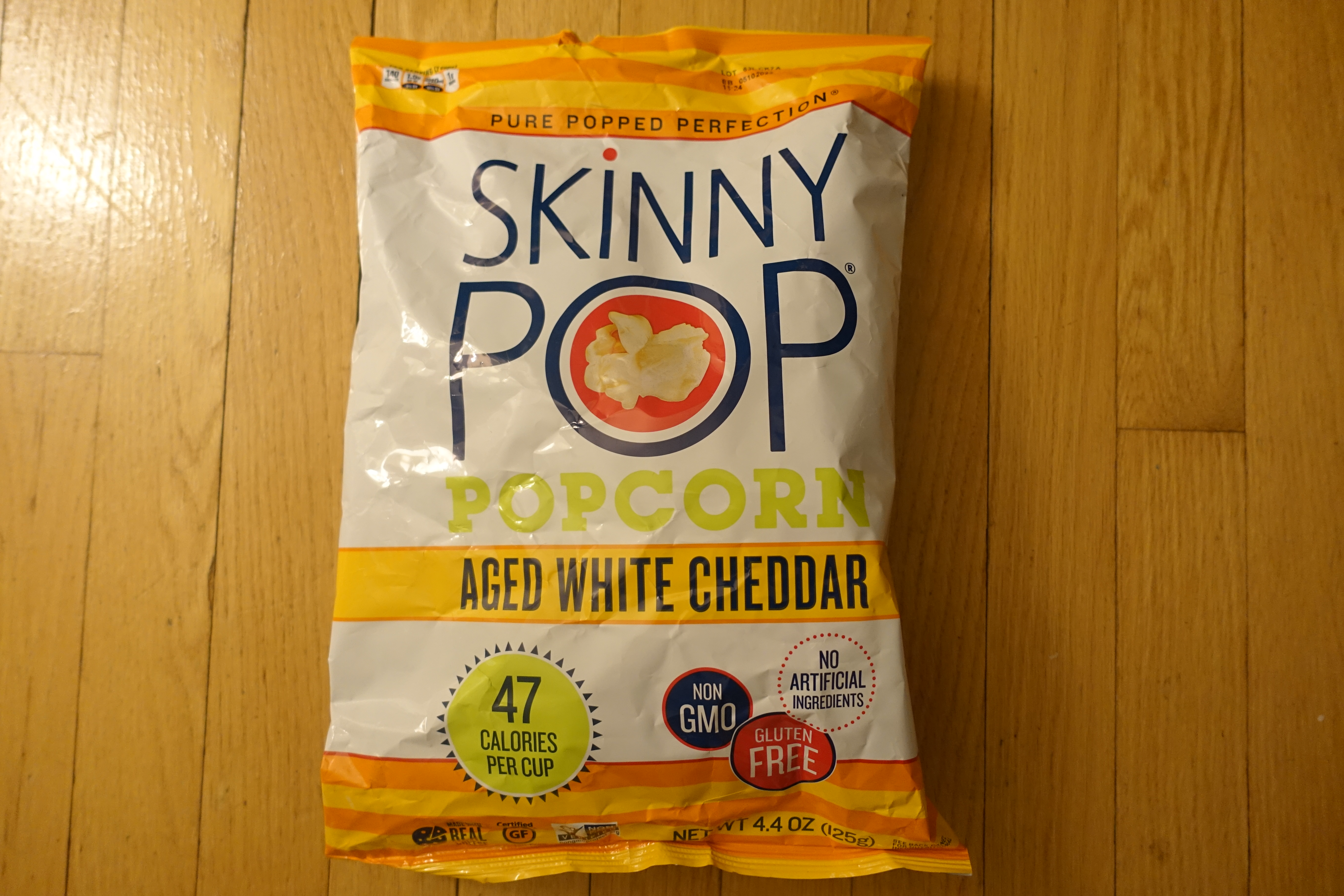 Skinny Pop Aged White Cheddar