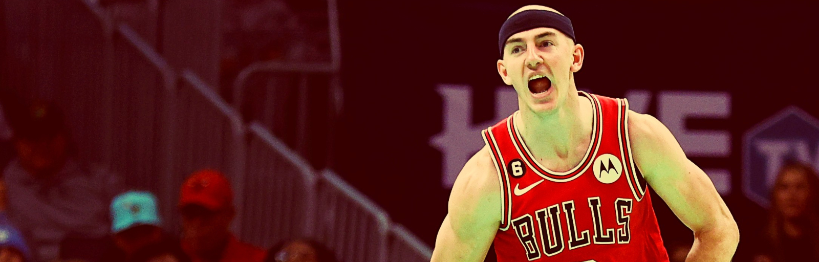 Alex Caruso Chicago Bulls Red Nike NBA "Icon Edition"