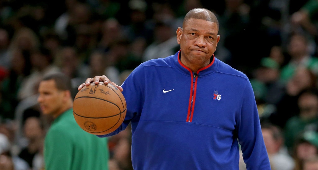 Doc Rivers settles GOAT debate in broadcast booth debut with Doris Burke,  Mike Breen