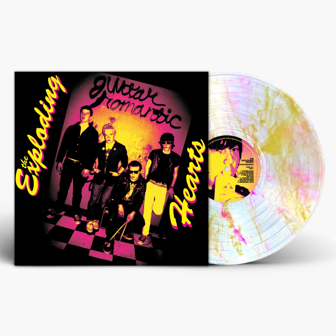 exploding hearts vinyl