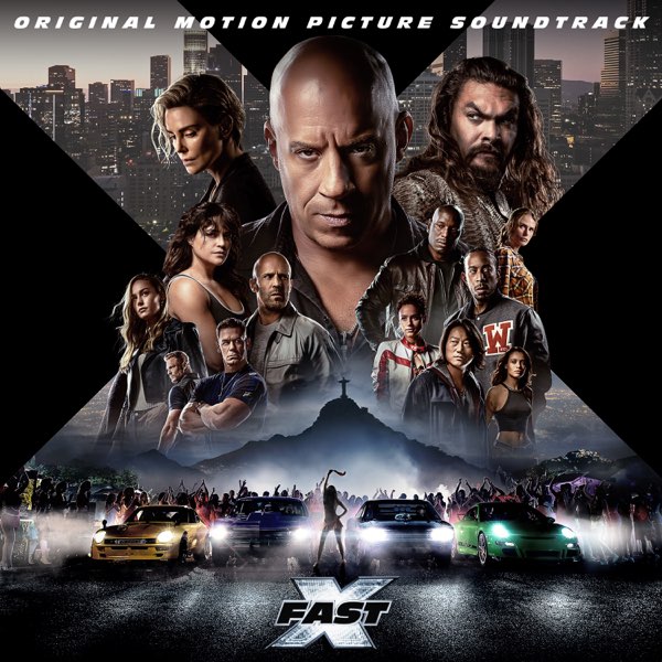 fast x soundtrack cover art