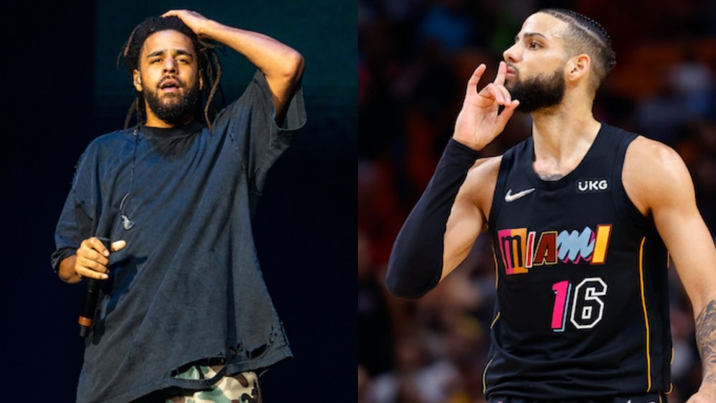 J. Cole called out Caleb Martin and was ‘so hyped’ after the Miami Heat beat Boston to advance to the NBA Finals